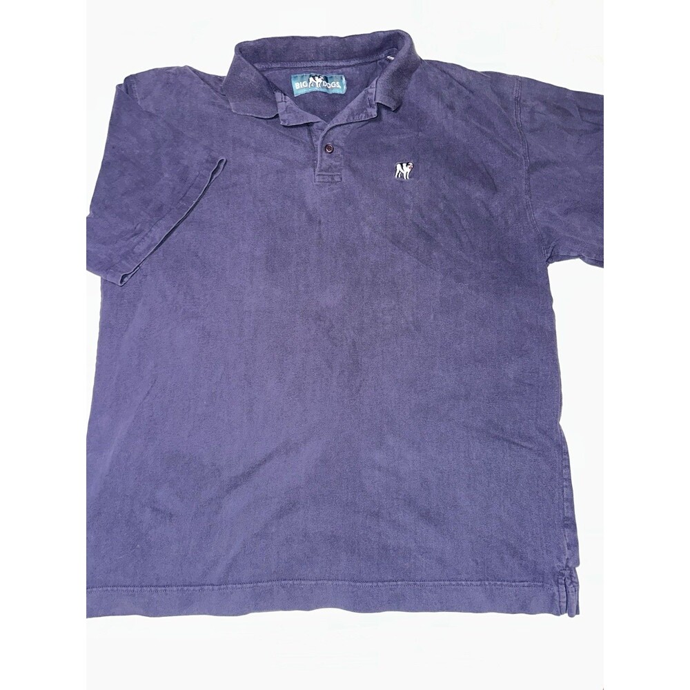 Vintage Men’s Big Dogs Golf Polo Shirt Size 2XL blue